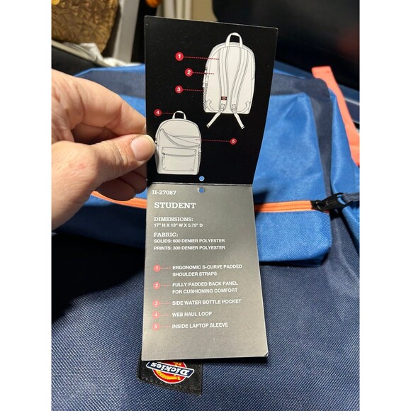 Dickies backpack - Picture 5 of 6